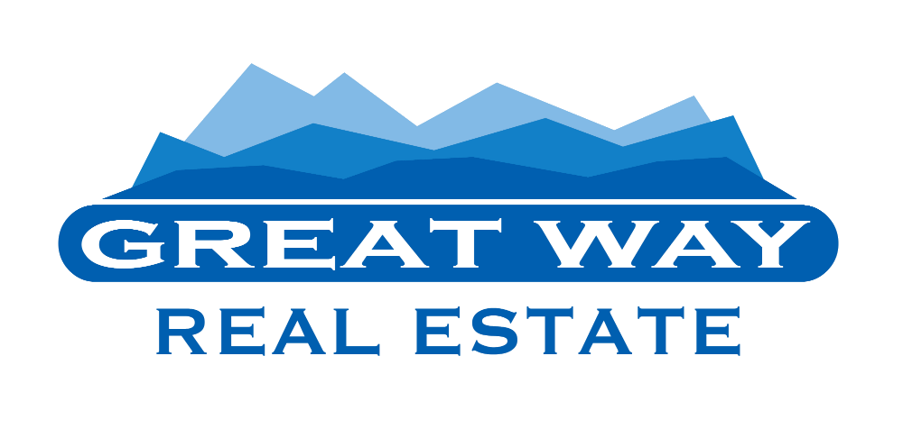 Great Way Real Estate Blue shrunk clear
